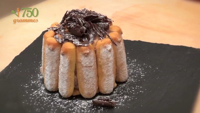 Charlotte poires chocolat - 750 Grammes