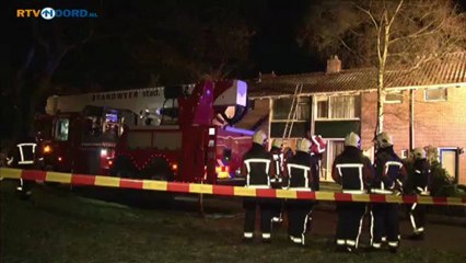 Schoorsteenbrand Haren - RTV Noord