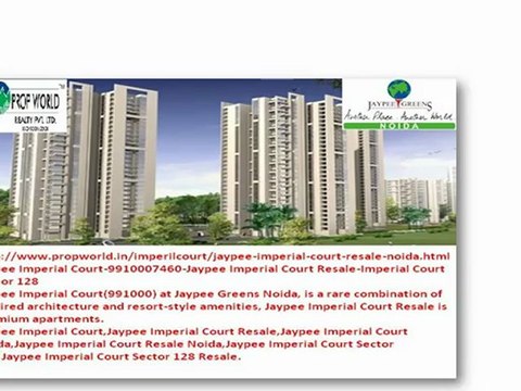 Jaypee Imperial Court-9910007460-Jaypee Imperial Court Resale-Imperial Court Sector 128
