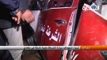 ليبيا : استهداف سيارة للشرطة بعبوة ناسفة في بنغازي