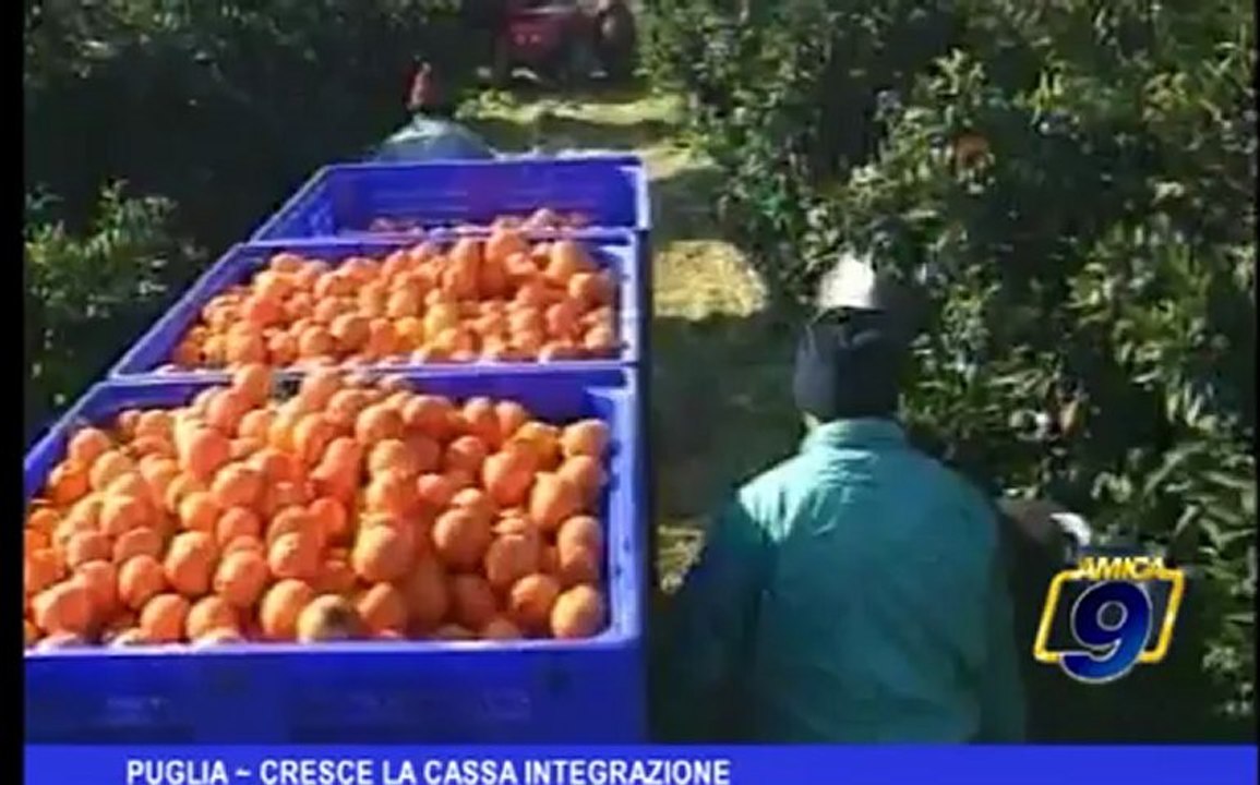 Puglia | Cresce la cassa integrazione