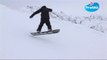 Initiation snowboard: Comment fait un switch 180 back.