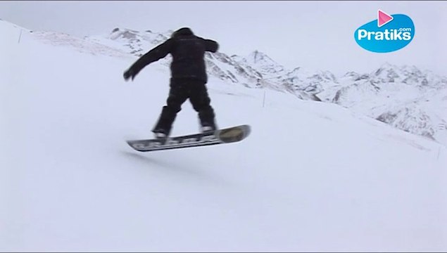 Initiation snowboard: Comment fait un switch 180 back.