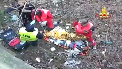 Bologna - Soccorso a persona in Via Bovi Campeggi 01 (11.01.13)