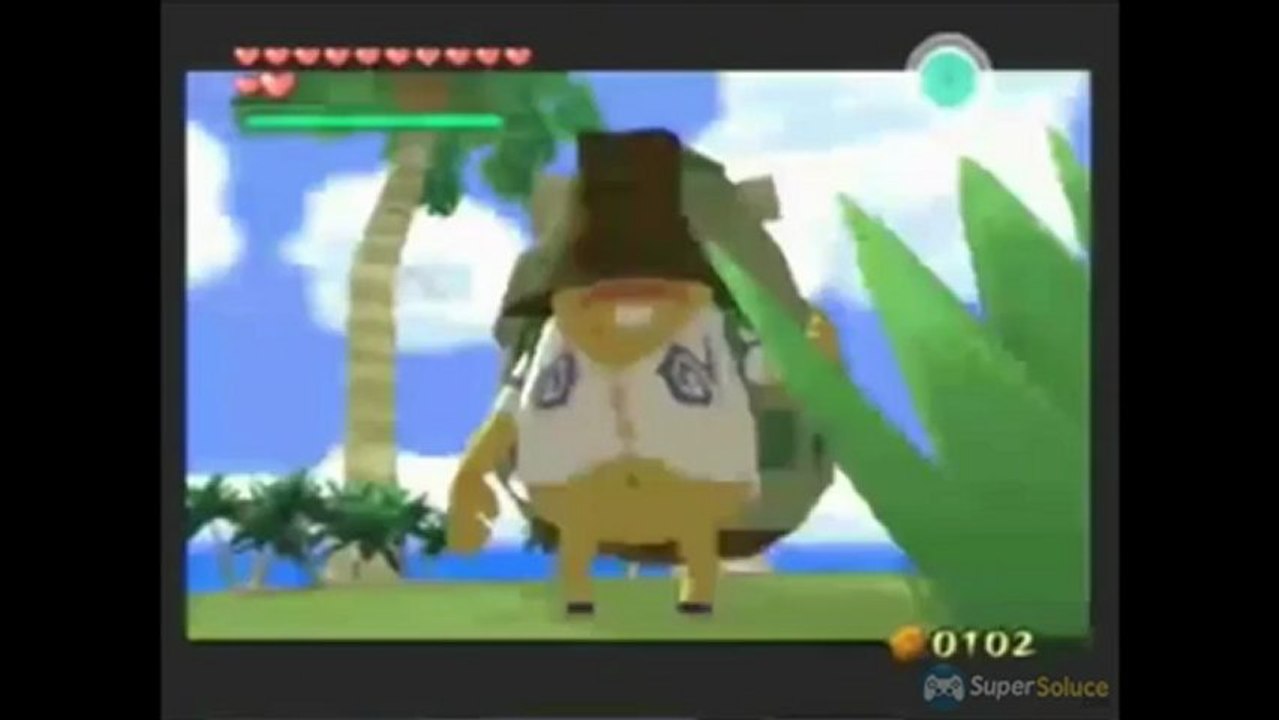 Soluce Zelda Wind Waker : quart de coeur n°09