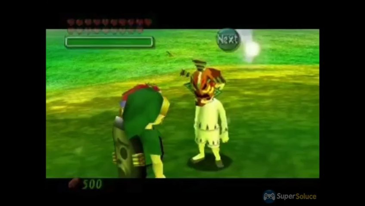 Soluce Zelda Majora's Mask : récupérer le quart de coeur n°47