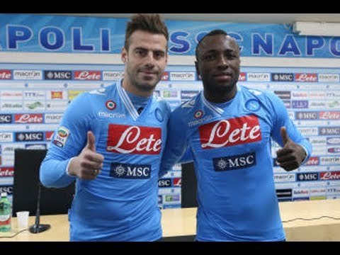 Napoli - Presentazione di Armero e Calaiò (15.01.13)