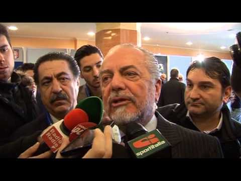 Napoli - Scommesse - De Laurentiis: si falsa il campionato (14.01.13)