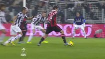 Juventus - Milan 2-1  Coppa Italia