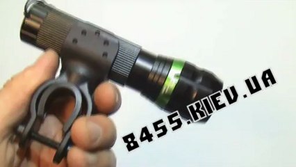 Крепление фонаря на ружье