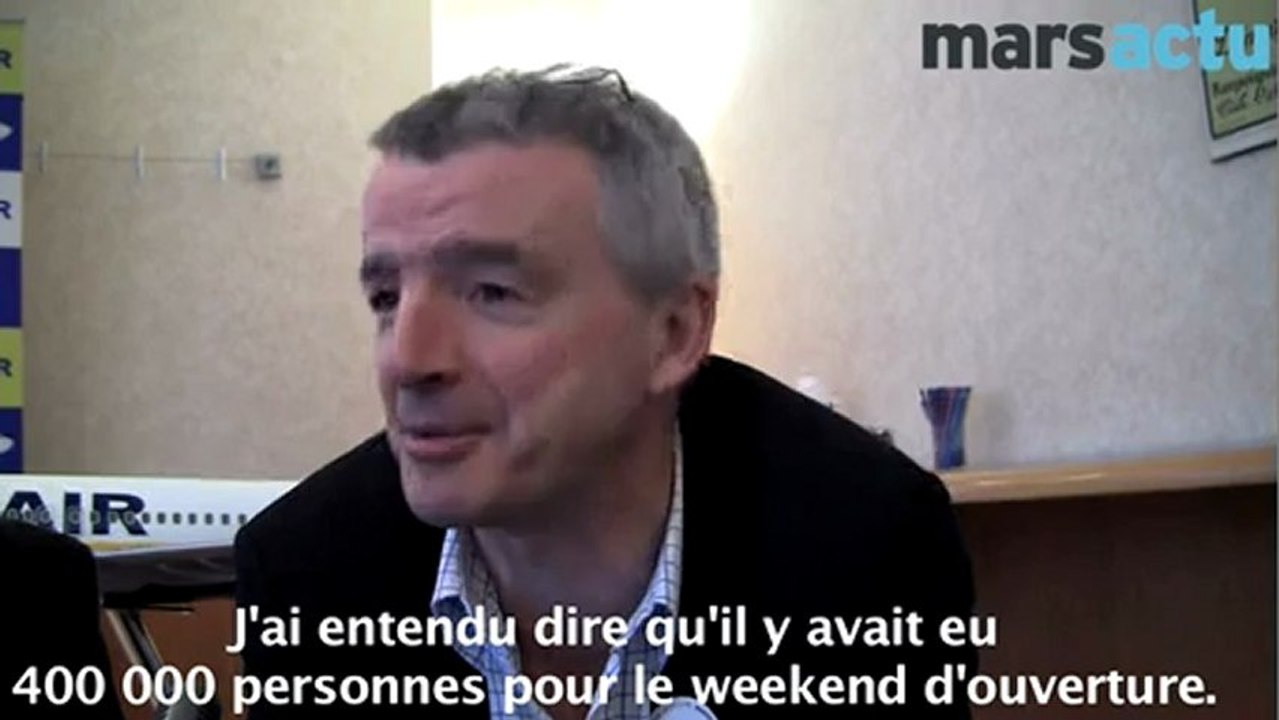 Michael O'Leary : "we love France"