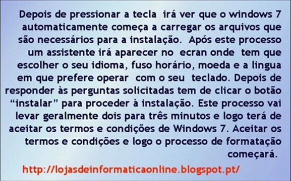 Como formatar o PC com o Windows 7