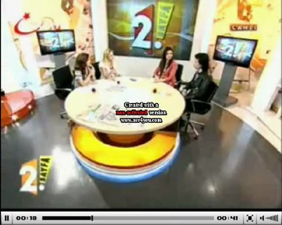 MUSTAFA CILEKES Gülsen-Müge KANAL TÜRK IKINCI SAYFA PROGRAMI