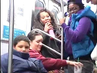 Ils se baladent en sous-vêtements dans le métro de New York