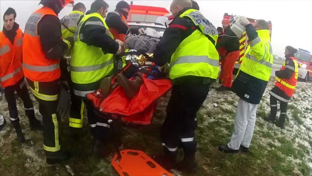Accident sur la commune de Solers