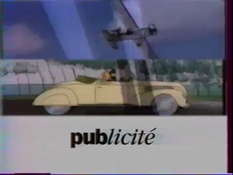 vidéo Jingle pub - Tintin - France 3 (1992)