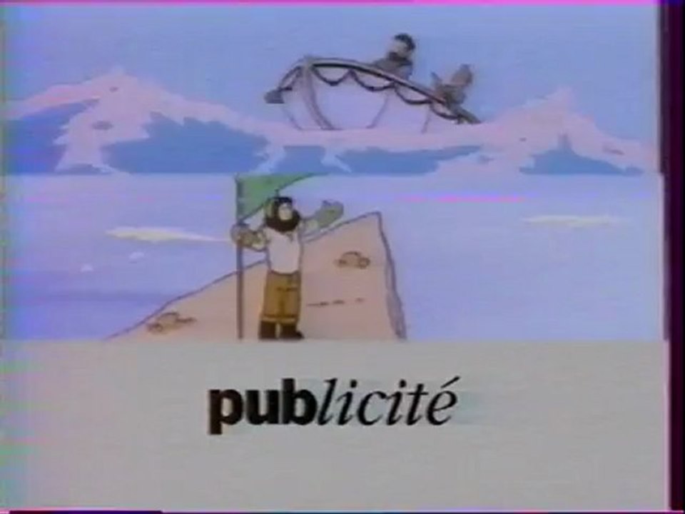 vidéo   Jingle pub - Tintin - L'étoile mystérieuse - France 3 (1992)