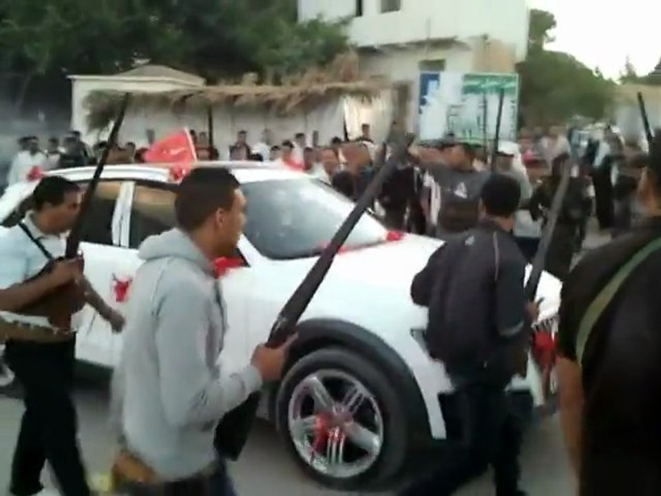 Mariage en Algérie, tirs au fusil