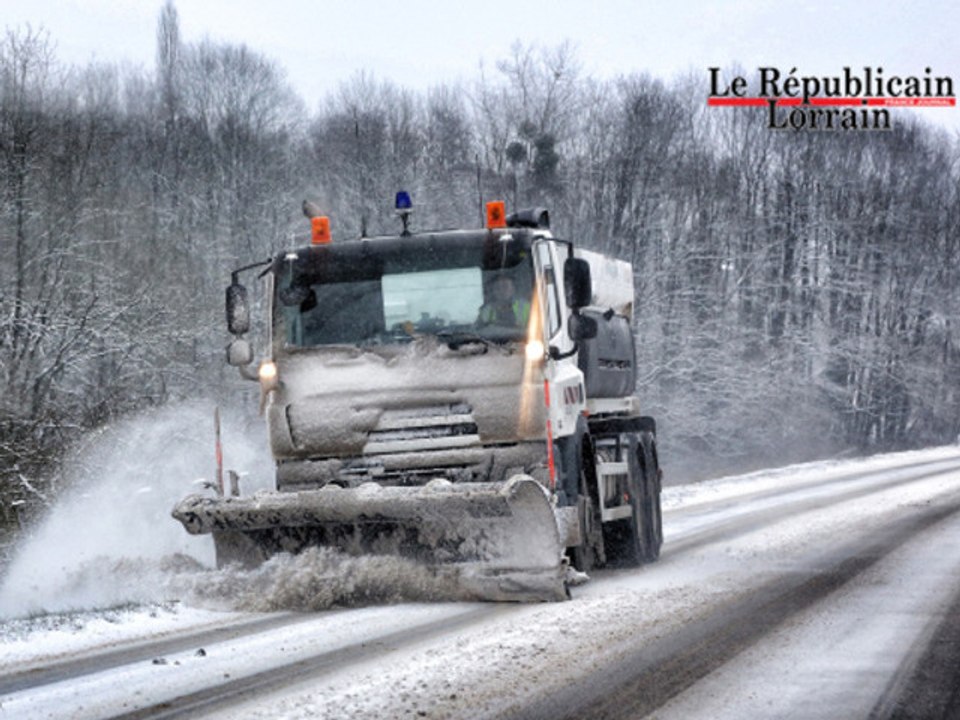 Neige et verglas : l'hiver s'installe en Lorraine