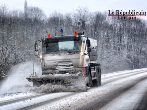 Neige et verglas : l'hiver s'installe en Lorraine