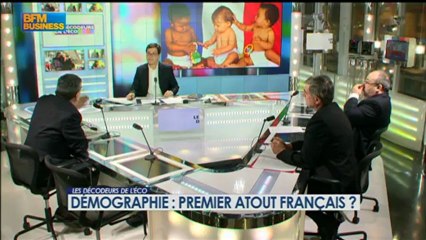 Démographie : premier atout français ? - 15 janvier - BFM : Les décodeurs de l'éco 2/5