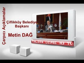 Çiftlikköy Belediye Başkanı Metin DAĞ 2012 değerlendirme toplantısı