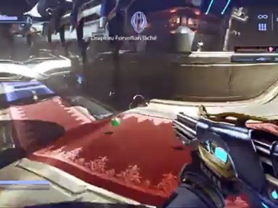 Nexuiz - Gameplay #1 - Quelques frags dans notre vidéo maison