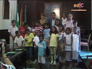 Recepción niños  saharauis
