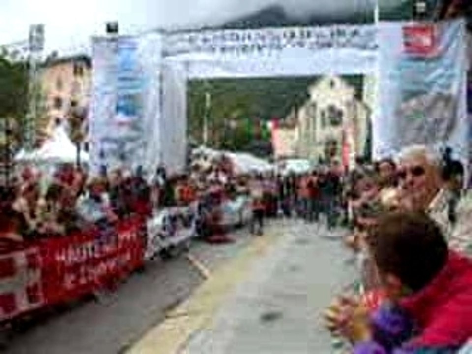 UTMB 2006 - Arrivee Valentin