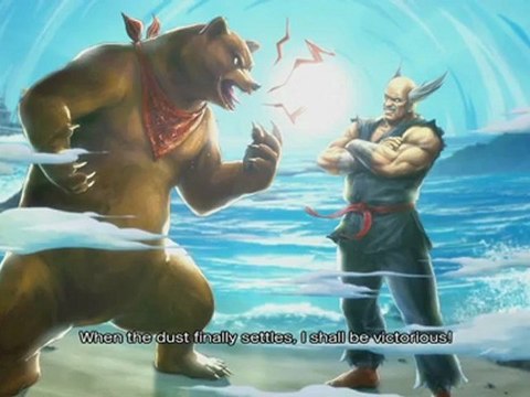 Street Fighter X Tekken - Bande-annonce #33 - Heihachi et Kuma (Tag Prologue)