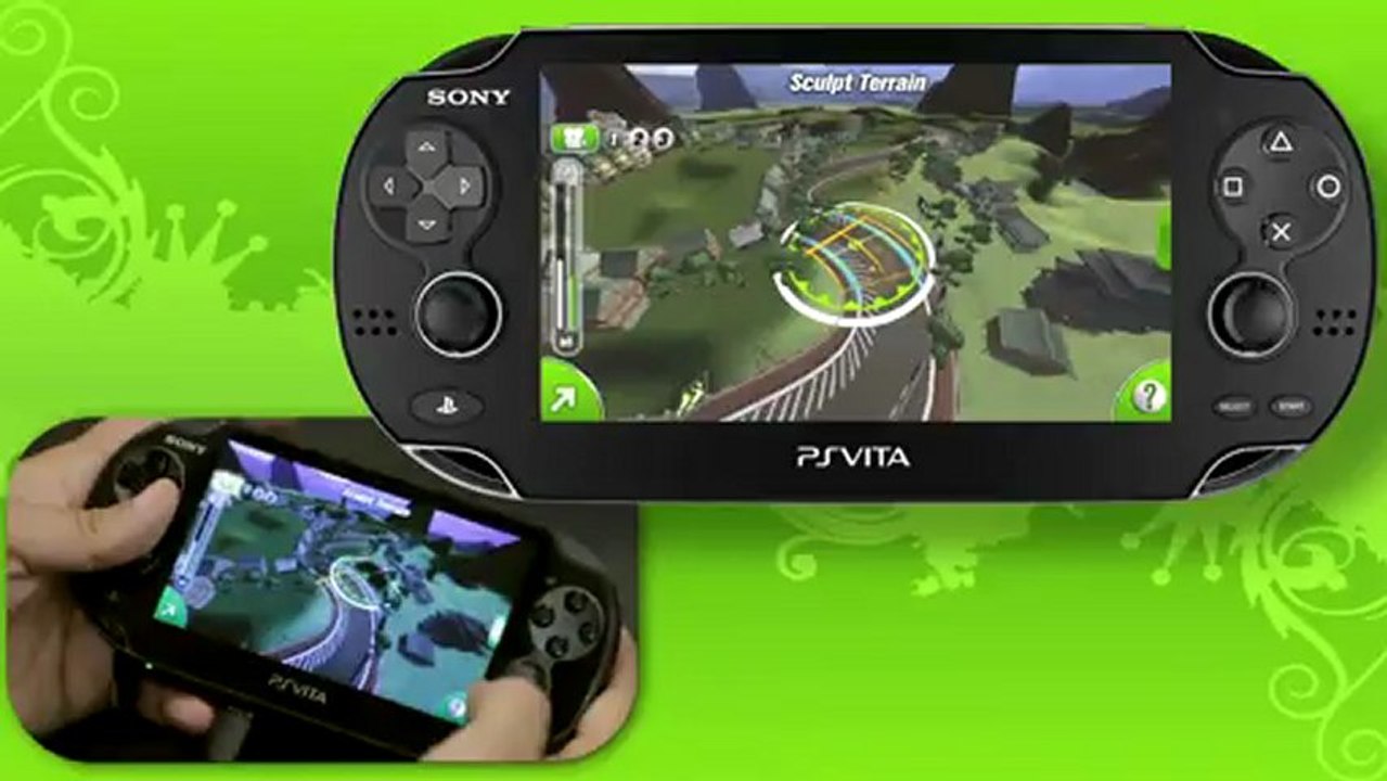 ModNation Racers : Road Trip - Bande-annonce #7 - Création d'un terrain