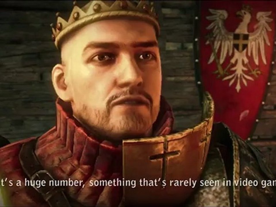 The Witcher 2 : Assassins Of Kings - Enhanced Edition - Making-of #2 - Un scénario complexe sur Xbox 360