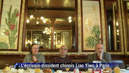 L'écrivain-dissident chinois Liao Yiwu de passage à Paris