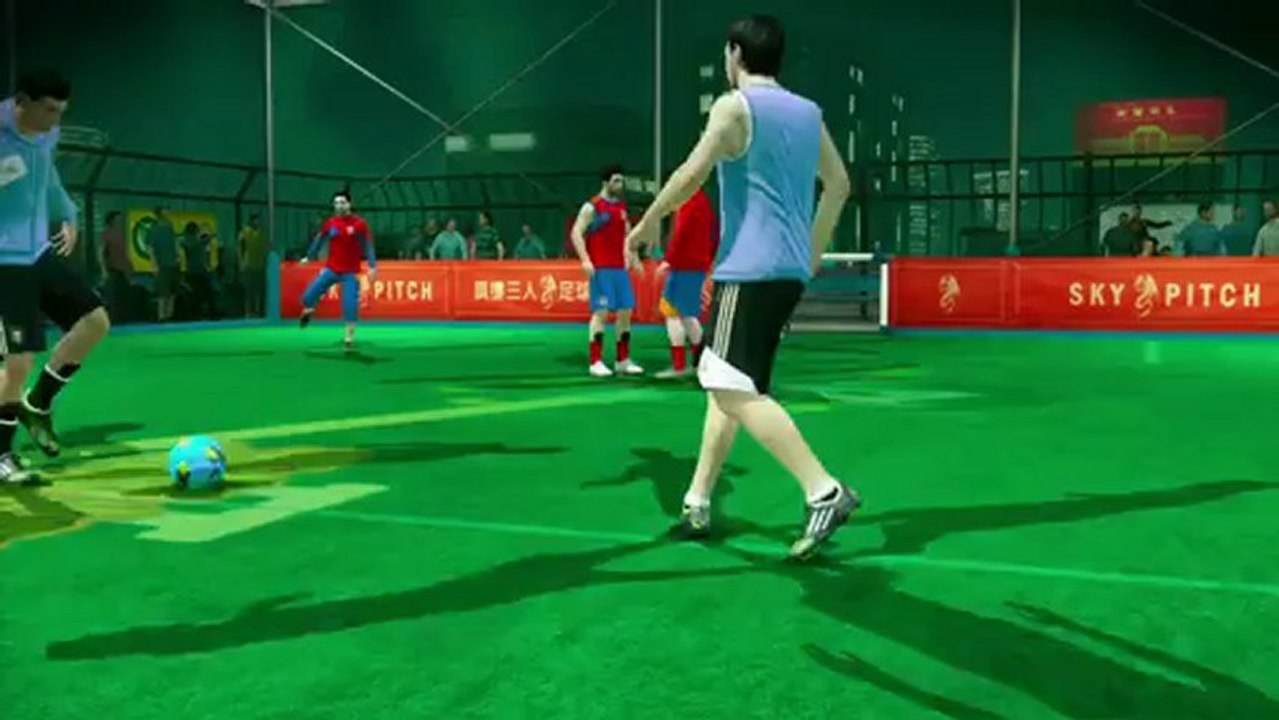 FIFA Street - Gameplay #4 - Argentine vs. Espagne (4 vs. 4)