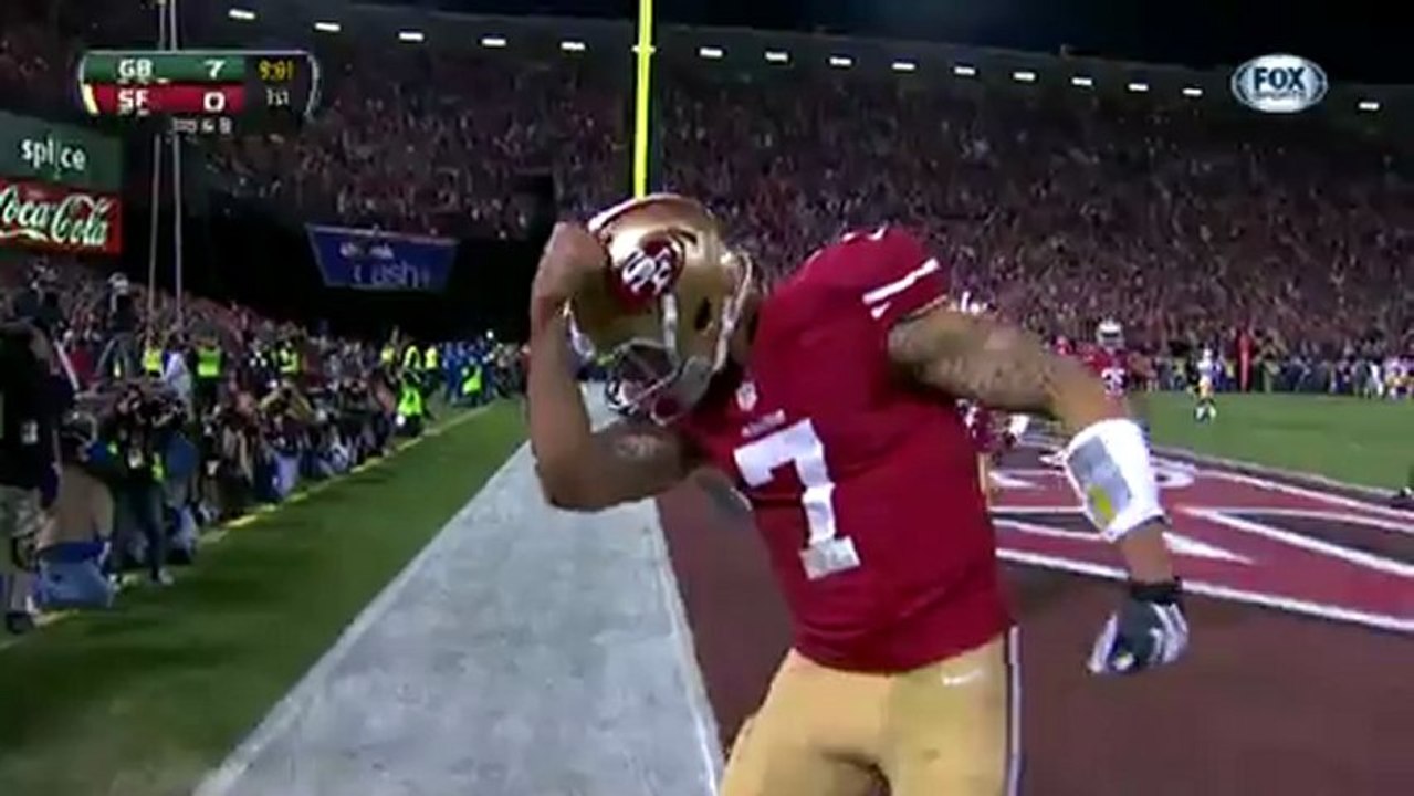 Kaepernick vs. Packers - Highlights