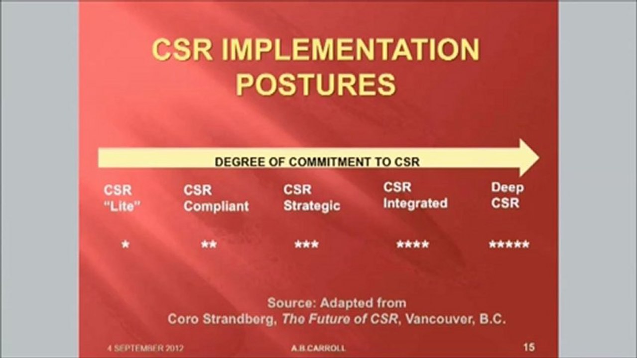 Lifetime Achievement CSR Award 2012 - Archie Carroll part 2