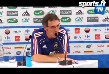 Les retrouvailles de Laurent Blanc à Clairefontaine