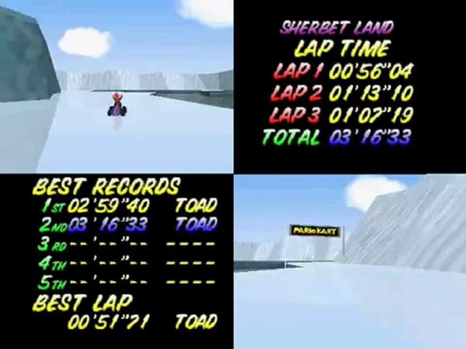 Vidéos des internautes - Rétro vidéo test de Mario Kart 64 Partie 5