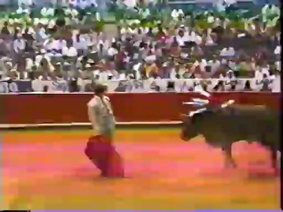 Debut de novillero de El Juli en la México 15/6/97