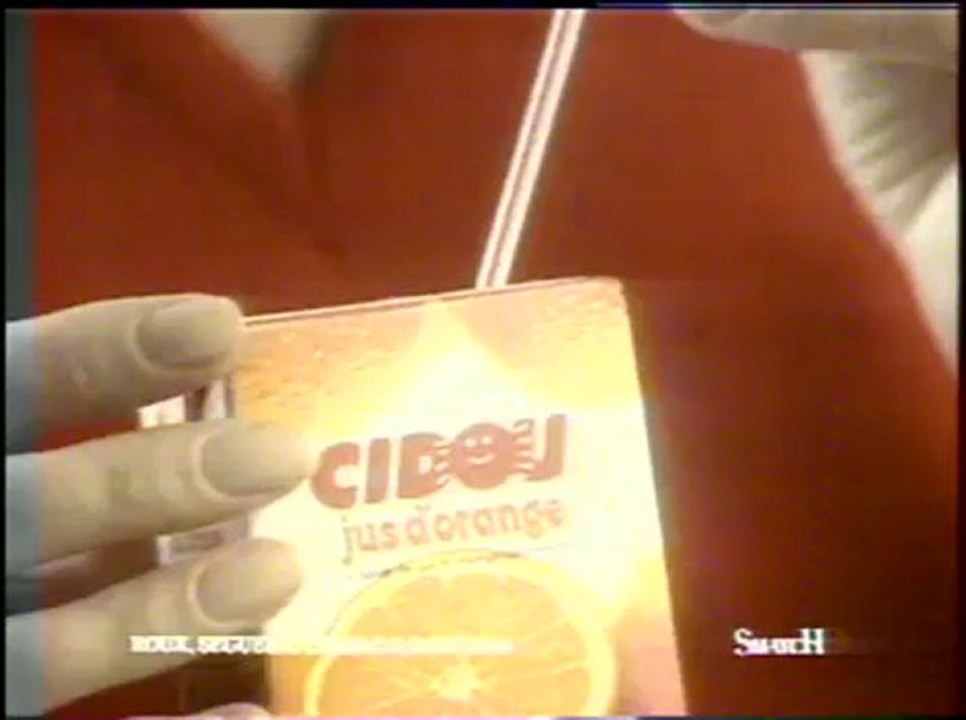 CIDOU : PUBLICITÉ UN BISOU C'EST CIDOU 1990