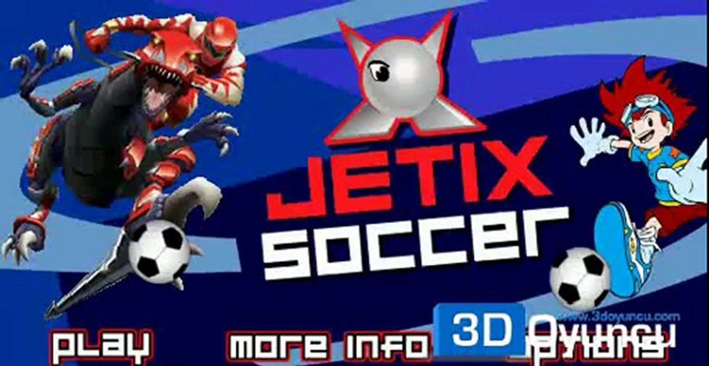 3D Jetix Futbol - 3D Oyuncu - 3D Oyunlar
