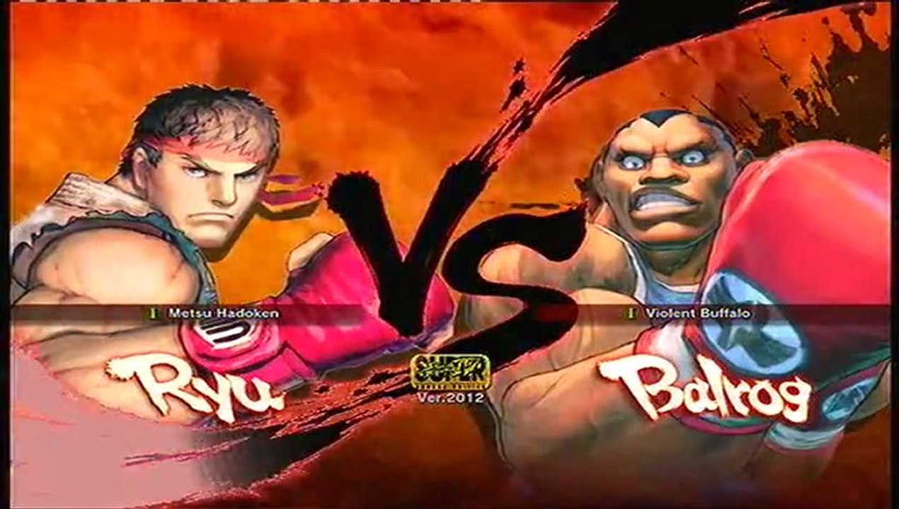 Ryu vs Balrog