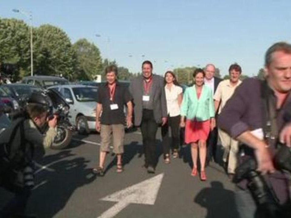 Ségolène Royal aux journées d'été des Verts