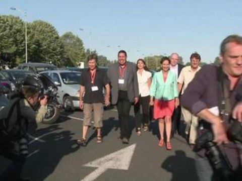 Ségolène Royal aux journées d'été des Verts