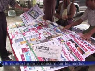 La Birmanie abolit la censure de la presse