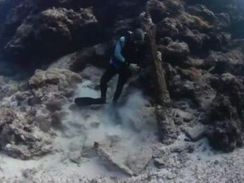 L'épave d'un bateau de corsaires découverte au large de Tonga