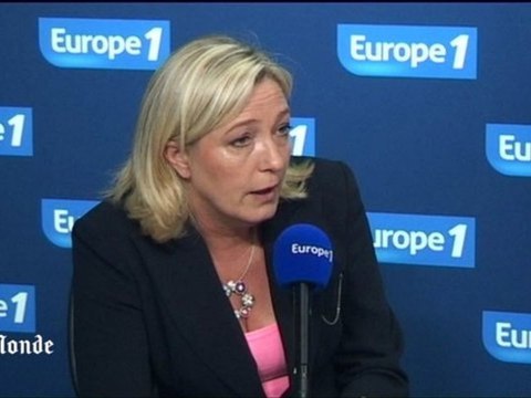 Marine Le Pen : On laisse Nadine Morano là où elle est
