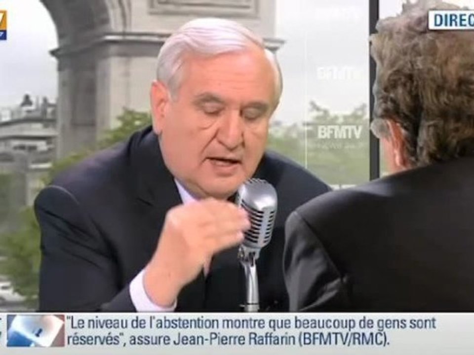 Raffarin exploite les défaites de Morano et Guéant pour promouvoir "un projet humaniste d'alternance"