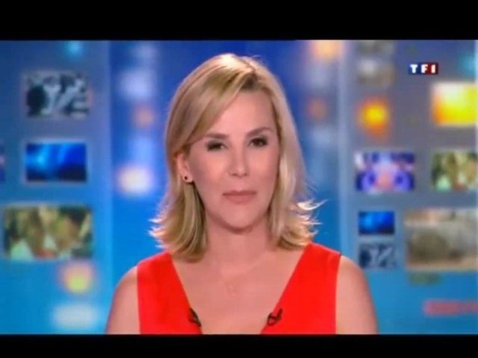"yallah!", les derniers mots de Laurence Ferrari au JT de TF1