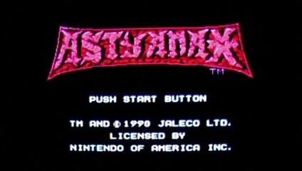 First Level  PrIm - Astyanax - Nintendo